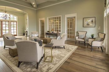 Elegant clubhouse with cardio theatre fitness center, tanning bed